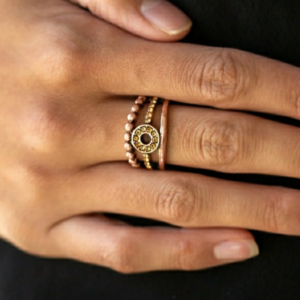 Elegant Copper Ring